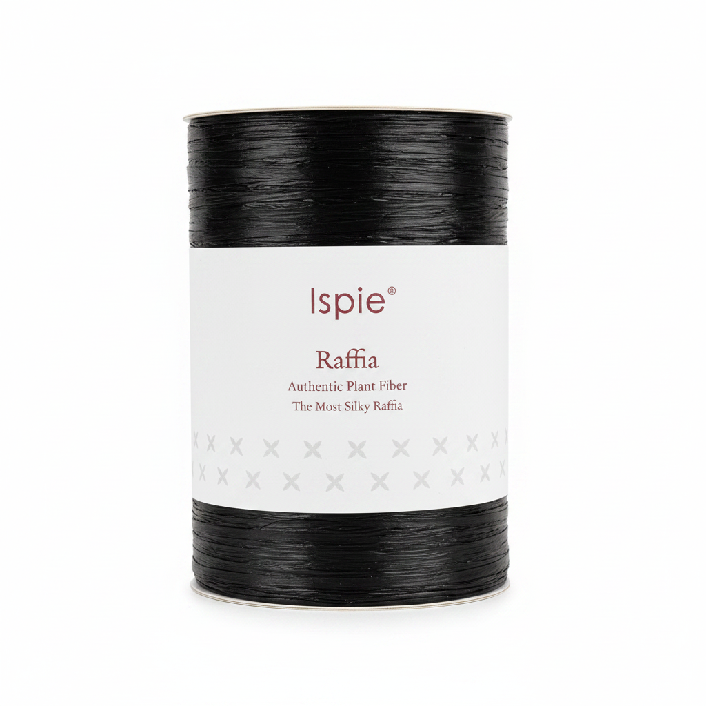 Raffia Ispie - Black Pearl